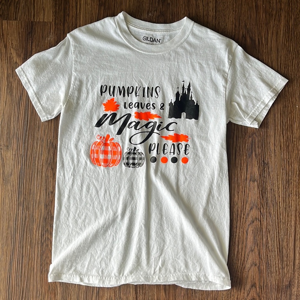 Disney fall shirt